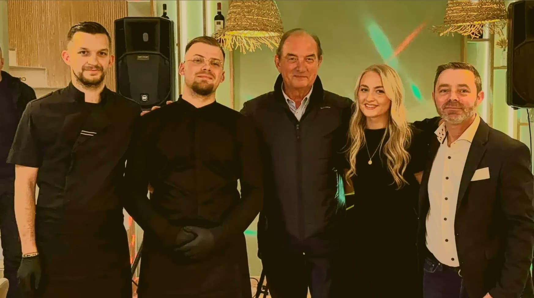 L'équipe du restaurant L'Alcøva