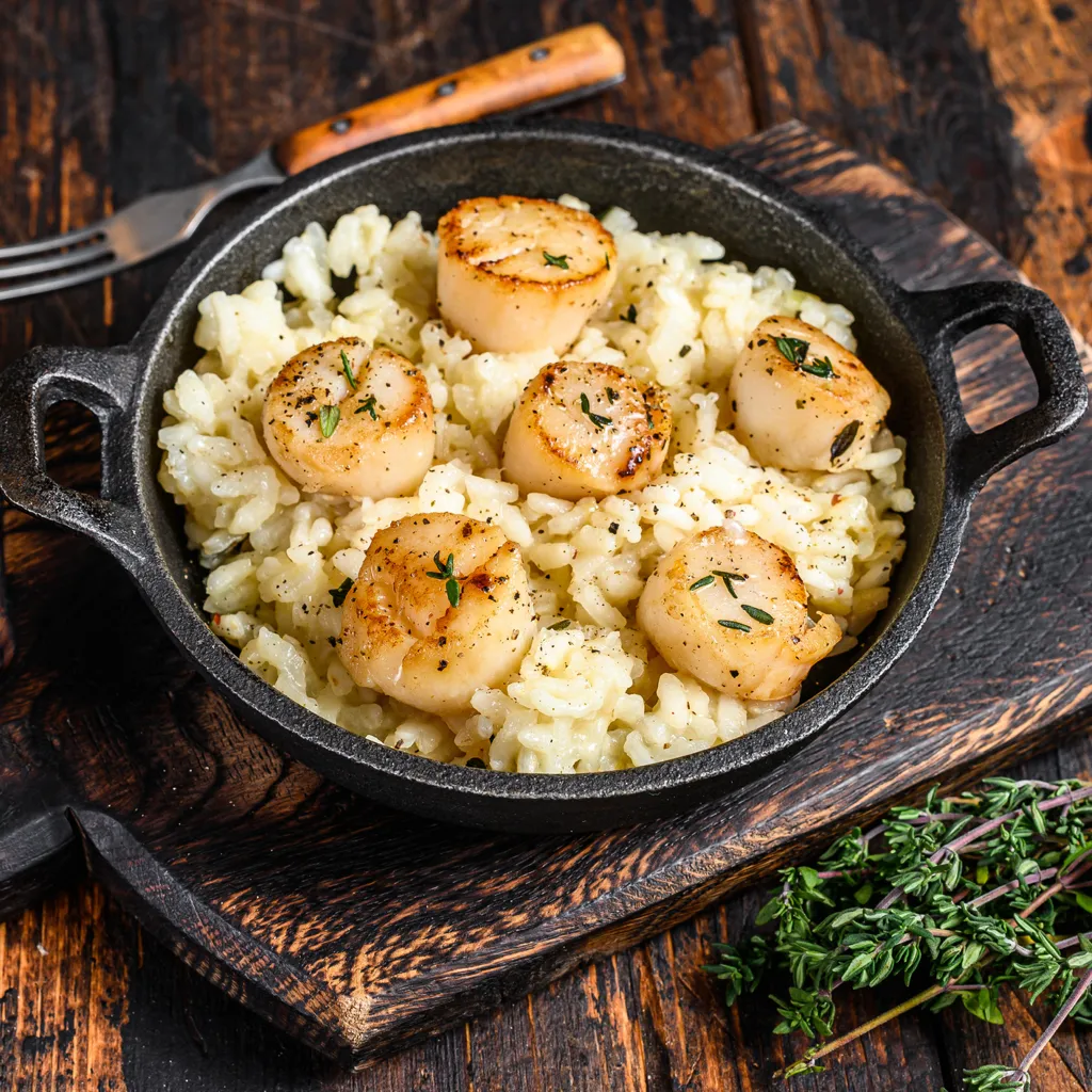 Risotto Saint-Jacques